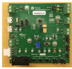Texas Instruments-BQ25898DEVM-730 Energiemanagement, Entwicklungsplatinen und -kits BQ25898D Battery Management Evaluation Board