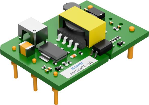 Aimtec-AM10SBO-4805SNZ 直流-直流转换器和开关式调节器模块 Module DC-DC 48VIN 1-OUT 5V 2A 10W 5-Pin Box