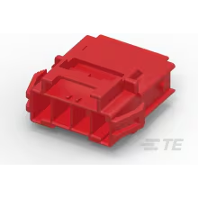 TE Connectivity-6-1971772-4 Gaine de câblage de raccordement discret CAP HOUSING,PANEL MOUNT,SINGLE ROW POWER TRIPLE LOCK