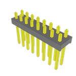 Conn Unshrouded Header HDR 16 POS 2mm Solder ST Top Entry Thru-Hole Bulk