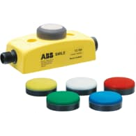 Thomas & Betts-2TLA030053R2600 Accesorios del interruptor Switch Access Round Button Emergency Stop Switch