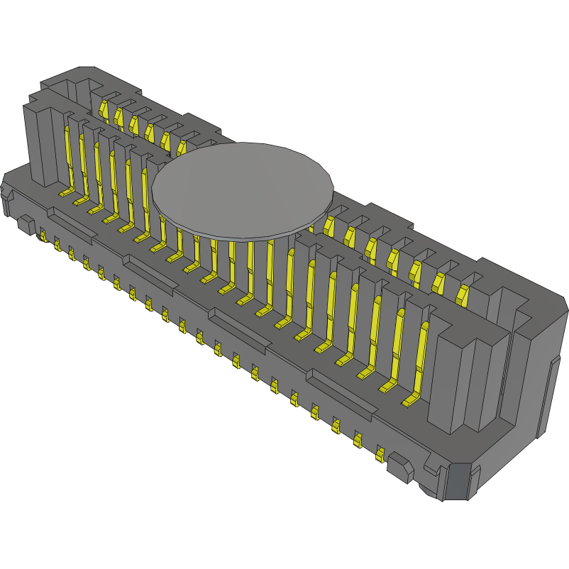 Samtec-LSEM-120-03.0-S-DV-A-N-K-TR Steckverbinderleisten und Leiterplattenbuchsen Conn High Speed Socket and Terminal Strip HDR/SKT 40 POS 0.8mm Solder ST SMD T/R