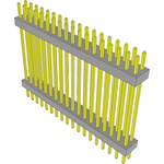 Conn Board Stacker HDR 36 POS 2mm Solder ST Top Entry Thru-Hole Bulk