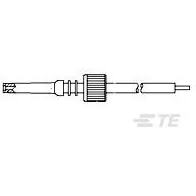 TE Connectivity-867956-1 Cable Assembly AC Power Cable Assembly 0.152m Power to Power 1 POS 16AWG