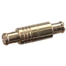 HUBER+SUHNER-32_MCX-50-0-3/111_NE RF-Steckverbinder Conn MCX Adapter 0Hz to 6GHz 50Ohm ST PL/PL Gold Over Nickel Single