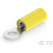 TE Connectivity-2-36161-2 Terminali connettore Ring Tongue Terminal 10-12AWG Copper Yellow 27.5mm Tin T/R