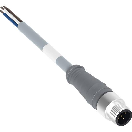 Molex-1200010730 null M12 S/End 4P M ST PVC 5M