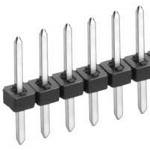 Fischer Elektronik-SLY 1/081/07/G Steckverbinderleisten und Leiterplattenbuchsen Conn Unshrouded Header M 7 POS 2mm Solder ST Thru-Hole