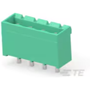 TE Connectivity-796642-4 Piastre connettori e prese PCB Conn Shrouded Header (4 Sides) M 4 POS 5mm Solder ST Top Entry Thru-Hole Box