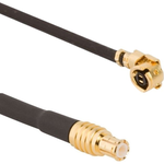 Amphenol-095-900-560-200 Kabelbaugruppen Koaxial Cable Assembly 1.13mm Cable 0.2m MCX to AMC PL-PL Bag