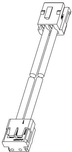 TE Connectivity-1969343-5 Andere Kabelbaugruppen Cable Assembly UL 1007 0.15m 24AWG CT to CT 2 to 2 POS M