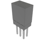 Conn Elevated Socket SKT 6 POS 2.54mm Solder ST Top Entry Thru-Hole Bulk