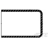 TE Connectivity-102A832-3/42-0 热缩管 Heat Shrink End Cap ST Polyolefin Black