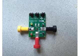 Texas Instruments-LM2775EVM Placas y kits de desarrollo de administración de potencia LM2775 DC to DC Converter and Switching Regulator Chip Evaluation Board