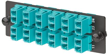 Panduit-FAP12WAQDLCZ Steckverbinder, LWL Conn LC Duplex ST Wall Mount