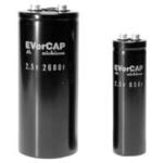 Nichicon-JJL0E707MSEDBN Capacitor eléctrico de doble capa - Supercapacitores Cap Supercap 700F 2.5V 20% ( 40 X 105mm ) Stud Mount Screw 2000h 60°C Bulk