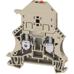 Weidmuller-1119870000 连接器接线板 Conn Pluggable Fuse Terminal 2 POS Screw DIN Rail 6.3A