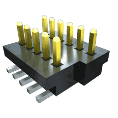 Samtec-BKT-1141-05-F-V Steckverbinderleisten und Leiterplattenbuchsen Conn Unshrouded Header HDR 141 POS 1mm Solder ST SMD TIGER CLAW™ Tube
