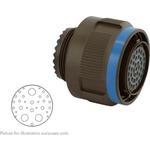 Conn Circular SKT 30 POS Crimp ST Cable Mount 30 Terminal 1 Port