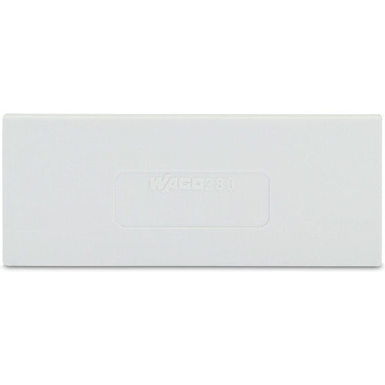 WAGO-280-359 Steckverbinderzubehör Connector Accessories Separator Plate Straight Polyamide 6/6 Light Gray Box