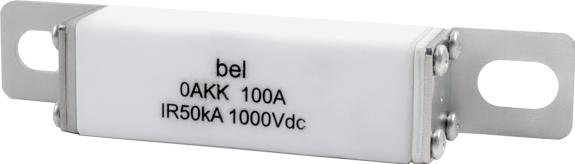 Bel Fuse-0AKK-K100-BB Sicherungen Fuse Power Fast Acting 100A 1000V Stud Mount Flat 74 X 22 X 25mm Ceramic