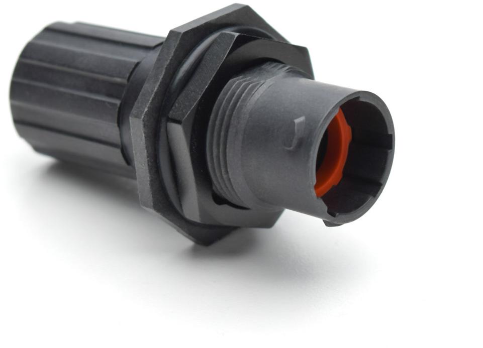 Amphenol-RTS710N6PHEC03 Steckverbinder, rund Conn Circular PIN 6 POS Crimp ST Jam Nut 6 Terminal 1 Port Bag