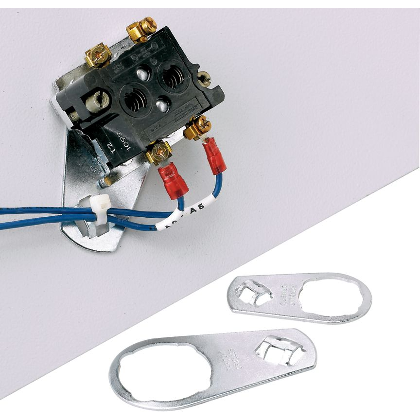 Panduit-CPM122S-C Kabelzubehör Cable Accessories Tie Mount Steel Silver Zinc