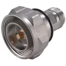 HUBER+SUHNER-33_716-N-50-9/133_WE Connector RF PIM Adaptor plug/jack 7/16 plug (male) / N jack (female)