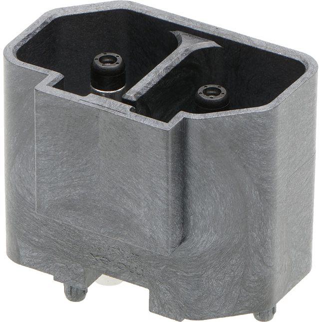 Molex-2218883321 Steckverbinder PowerWize 3.40mm, 2-circuit, Solder Tail, Mechanical Keying Option 1, Color Coded Black, Vertical Header, Tray