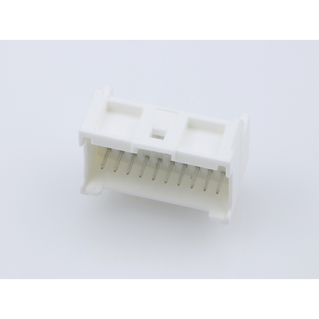 Molex-0559592030 Steckverbinderleisten und Leiterplattenbuchsen Conn Shrouded Header (4 Sides) HDR 20 POS 2mm Solder RA Side Entry Thru-Hole MicroClasp Tray