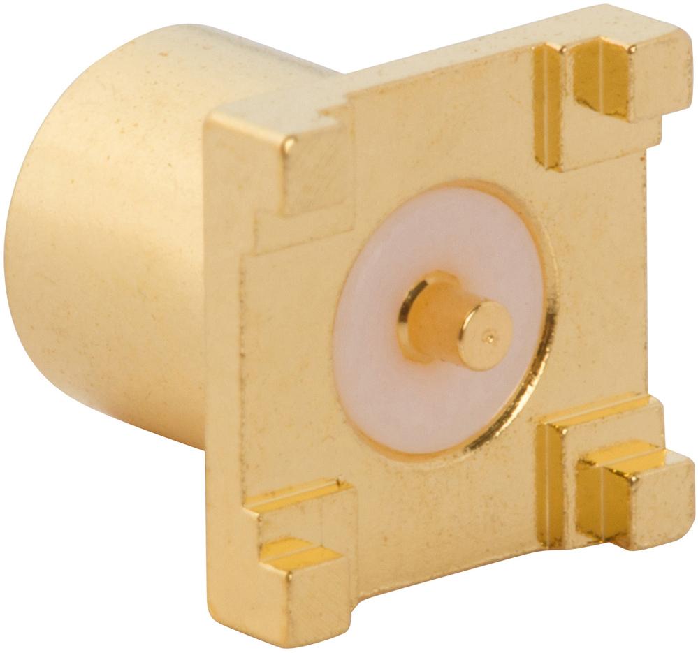 Amphenol RF-252117-75 RF-Steckverbinder Conn MCX 0Hz to 6GHz 75Ohm Solder ST SMD RCP Gold