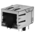 Bel Fuse-P01-1CC0-01 Steckverbinder, Telefon und Telekommunikation Conn RJ-45 RCP 8 POS 1.27mm Solder RA Thru-Hole 14 Terminal 1 Port