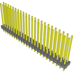 Conn Unshrouded Header HDR 46 POS 2.54mm Solder ST Top Entry Thru-Hole Bulk