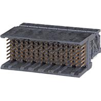 Molex-0764501607 Connector Backplane Conn Backplane HDR 96 POS 1.9mm Press Fit RA Thru-Hole Impact™ Tray
