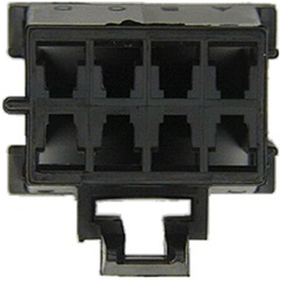 Delphi-12064998 Einzeladersteckverbinder, Gehäuse Conn Housing RCP 8 POS Crimp ST Cable Mount Black