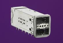 Molex-0768710007 电话及电信连接器 Conn QSFP F 76 POS 1.6mm Press Fit RA Thru-Hole 76 Terminal 2 Port Tray