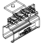 Molex-1301180015 Wire Rope Accessories Aero-Motive Box-Track Festoon Systems