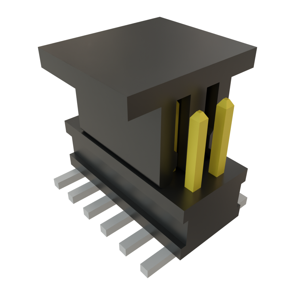 Samtec-FTSH-106-01-L-DV-P-TR Steckverbinderleisten und Leiterplattenbuchsen Conn Unshrouded Header HDR 12 POS 1.27mm Solder ST Top Entry SMD TIGER CLAW™ T/R