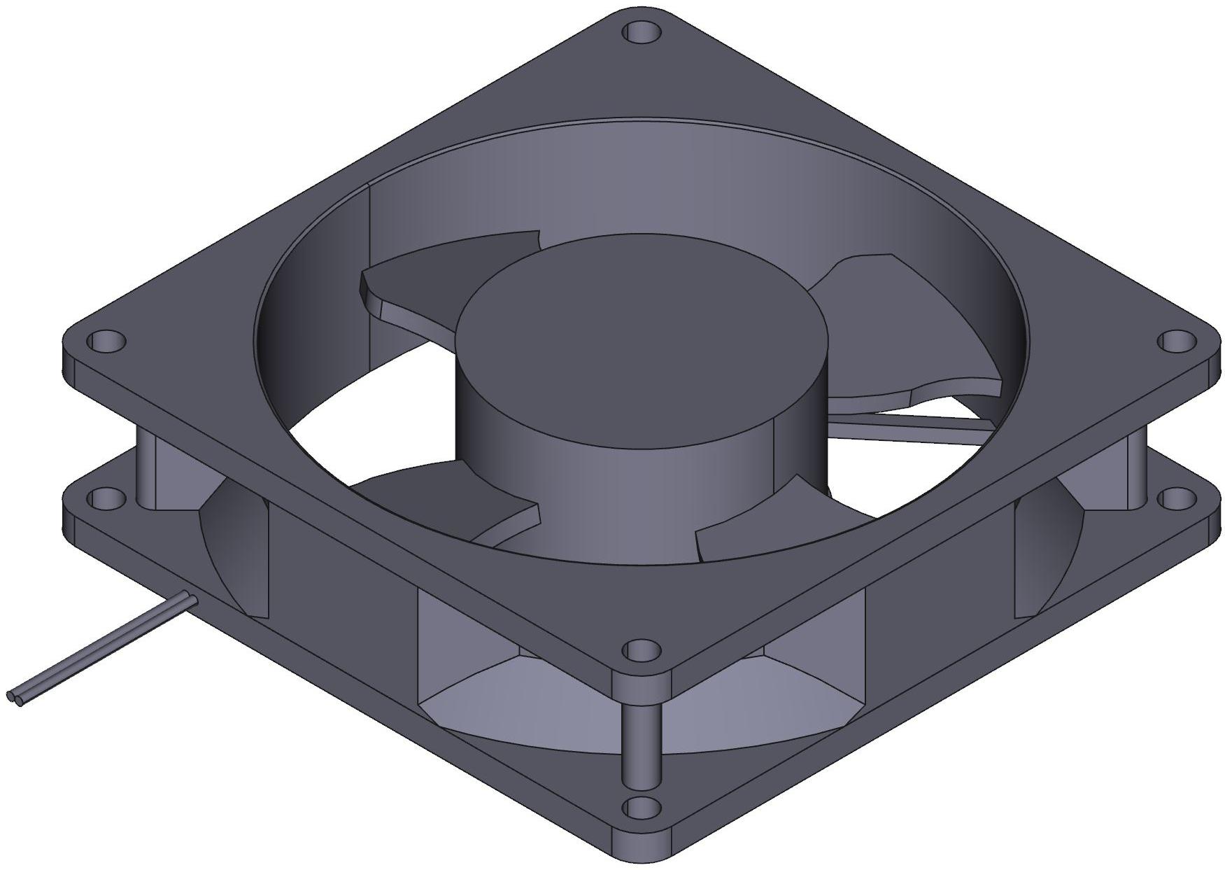 MinebeaMistumi – NMB Technologies-09225SA-12N-EL-00 Gebläse und Lüfter DC Fan Axial Ball Bearing 12V 6V to 13.8V 51.2CFM 32dB 92 X 92 X 25mm
