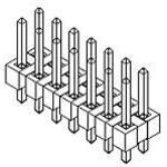 Conn Unshrouded Header HDR 6 POS 2.54mm Solder ST Thru-Hole T/R