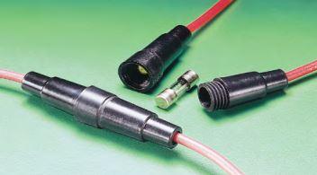 Littelfuse-01550120HXU Sicherungszubehör In-Line Cartridge Fuse Holder