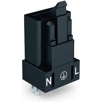 WAGO-890-813 Embases de raccordement et réceptacles PCB Conn Wire to Board M 3 POS 4.4mm Solder ST Thru-Hole Box