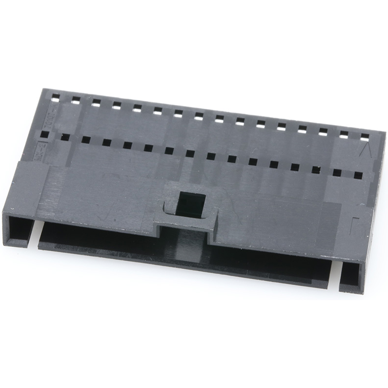 Molex-0701070015 Connector Discrete Wire Housing Conn Housing F 16 POS 2.54mm Crimp ST Cable Mount Black SL™ Bag