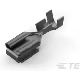 TE Connectivity-60279-2 Steckverbinderanschlüsse Quick Disconnect Terminal 14-18AWG Brass F/M 20.57mm Tin Carton/Loose