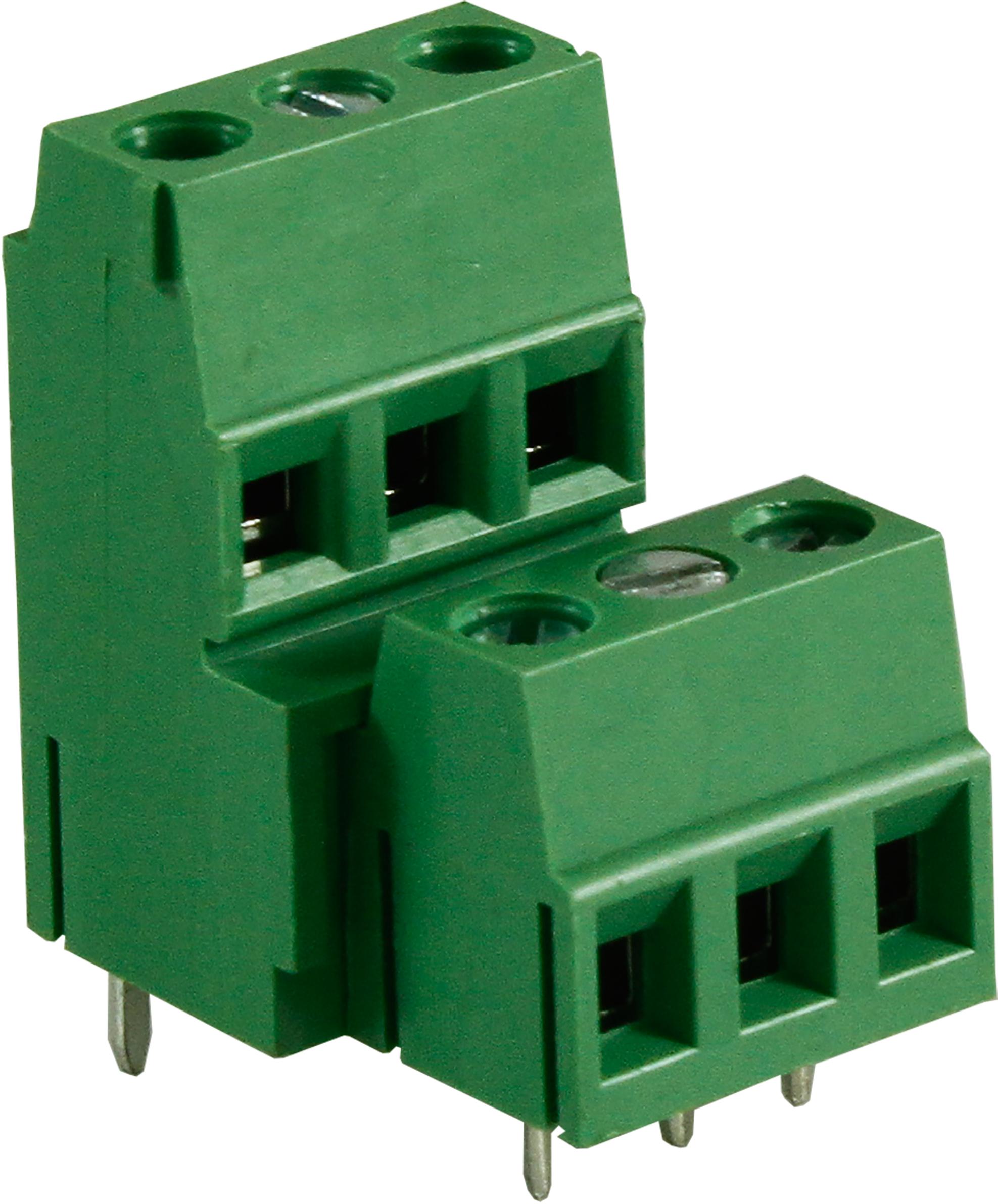 CamdenBoss Ltd-CTBDD2VG/3 Steckverbinder, Klemmenblöcke Conn Terminal Block 6 POS 5mm Solder ST Thru-Hole 10A