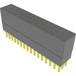 Conn Elevated Socket SKT 48 POS 2.54mm Solder ST Top Entry Thru-Hole Tube