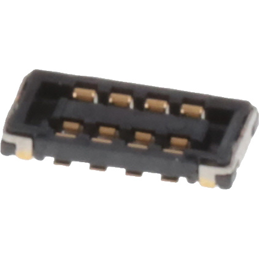 Molex-1042490810 Steckverbinderleisten und Leiterplattenbuchsen Conn Board to Board RCP 4Power/4Signal POS 0.8mm Solder ST SMD SlimStack T/R