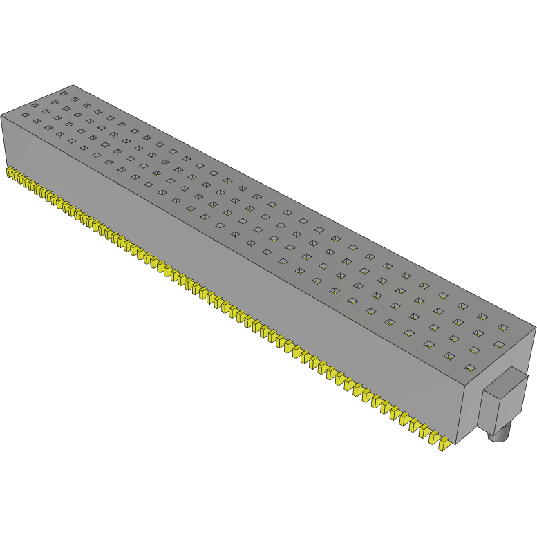 Samtec-SOLC-130-02-S-Q-A Steckverbinderleisten und Leiterplattenbuchsen Conn Socket Strip SKT 120 POS 0.635mm Solder ST SMD Tube