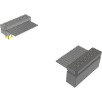Cable Assembly 0.127m 28AWG 1.27mm 14 to 14 POS IDC Connector to IDC Connector F-M Clamshell