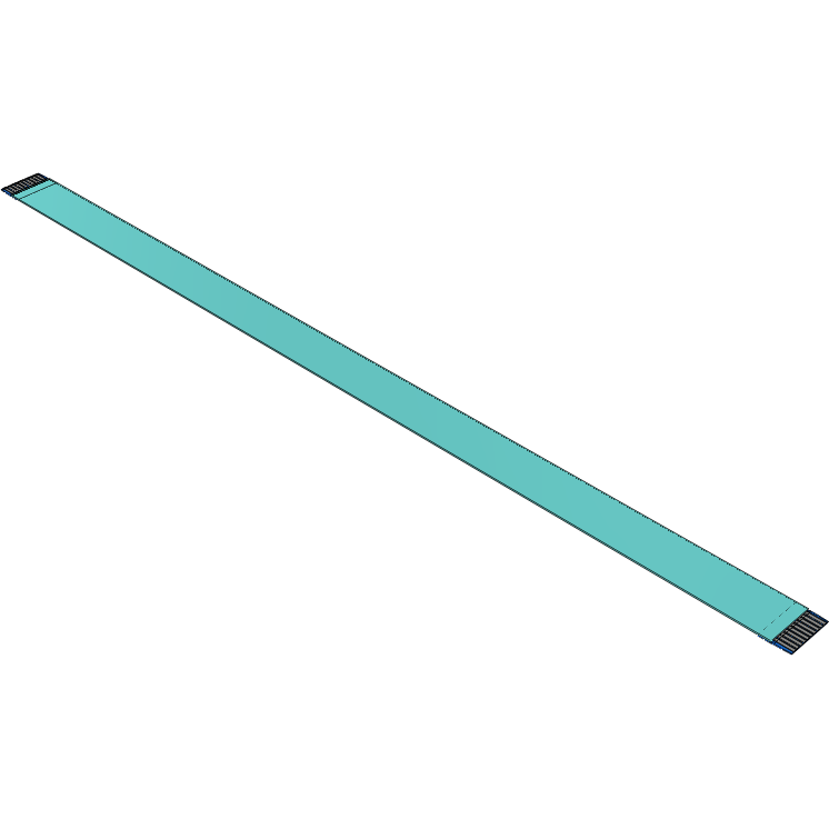 Samtec-FJ-10-D-08.20-4 Flachband Kabelbaugruppen Cable Assembly 0.208m 1mm 10 to 10POS FFC to FFC Bulk